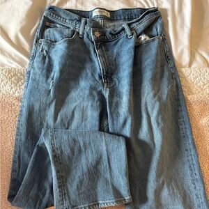 Abercrombie & Fitch High Rise Women Jeans - Blue